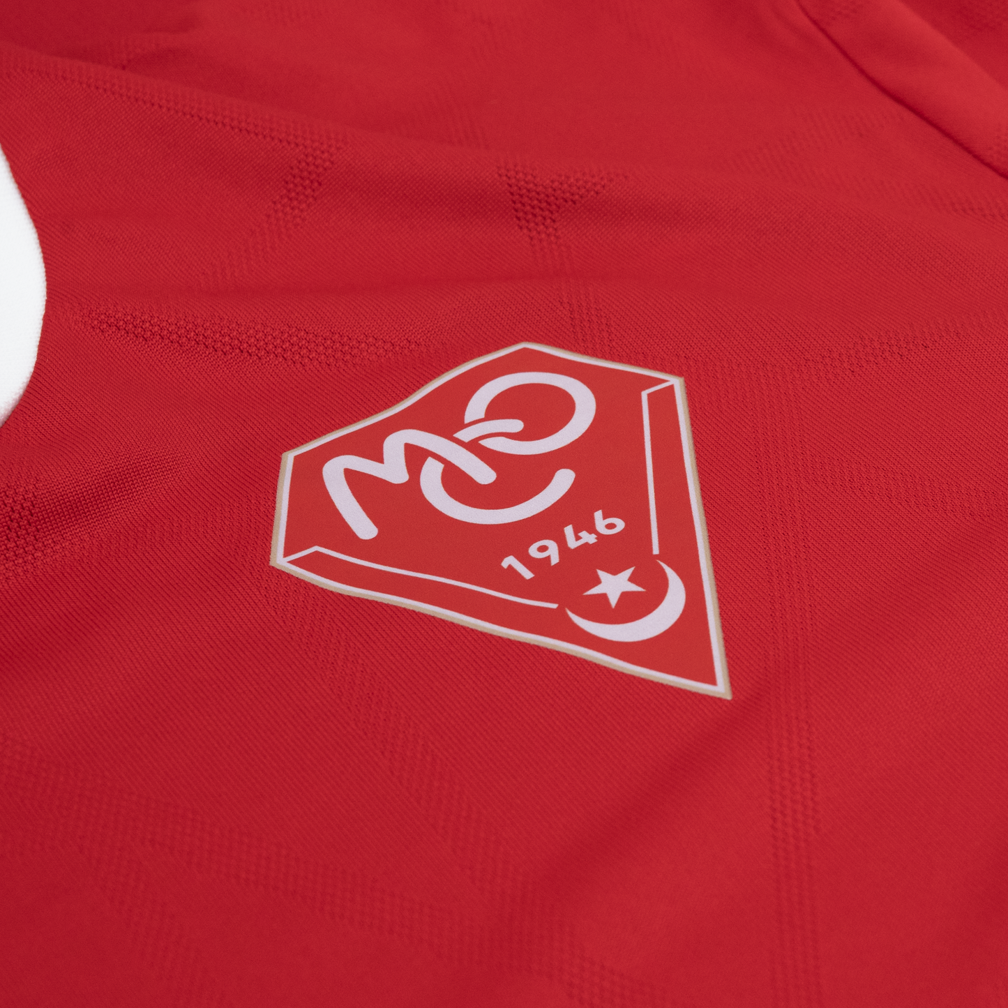 Maillot Officiel MC Oran 2026 Macron Homme/Femme Rouge – Football Algérie